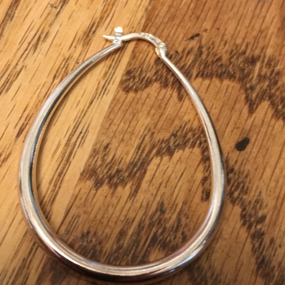 925 sterling silver hoop earrings - Picture 4 of 8